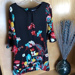 Retro Floral Dress by New York & Company